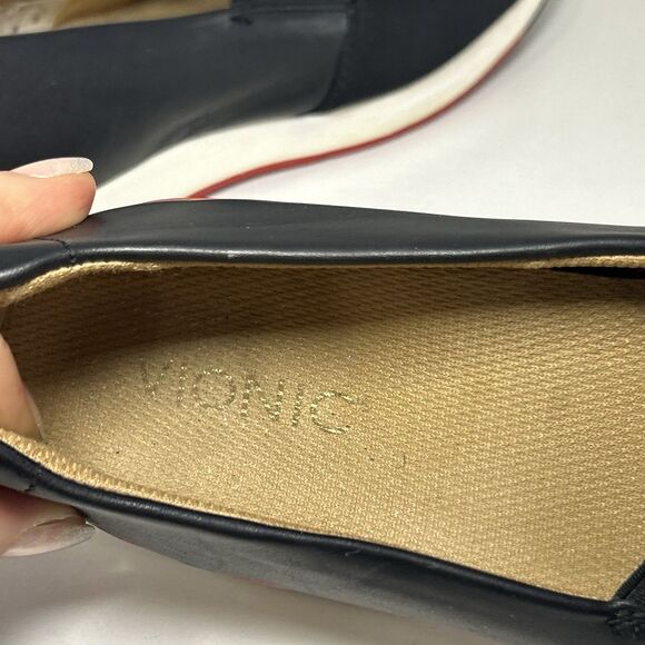 Vionic Cosmic Cameo Black Slip On Shoes Loafers Women’s Size 9.5 Comfort - Picture 6 of 7